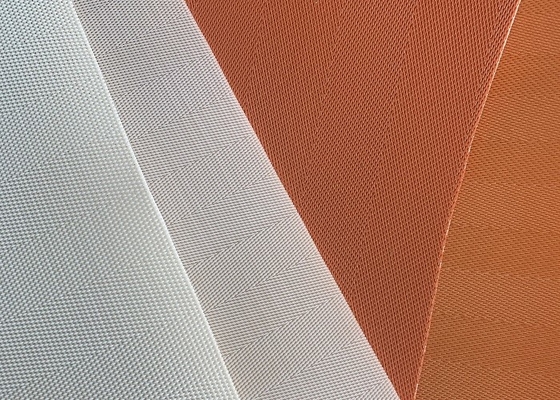 Power Plant Width 0.5m-4m Polyester Mesh Fabrics For Horizontal Vacumm Filter Belt