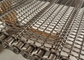 High Temperature Metal Chain Link Wire Mesh Conveyor Belt For Food Industry