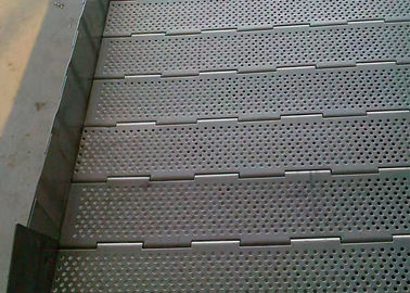 Heavy Product Plate Chain Mesh Belt Working Smoothly Pressure Resistance
