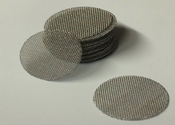 Polished Edging Round 316 Sintered Mesh Filter Disc 10mm-500mm Diameter