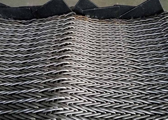 Hợp chất chịu nhiệt Đai cân bằng được hàn mép lưới thép không gỉ