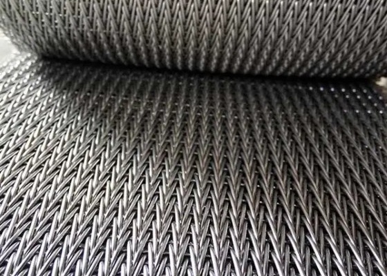 Khả năng chịu nhiệt độ cao 310 Lưới băng tải dây đai dệt cho lò thiêu kết