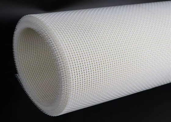 Kích thước tùy chỉnh Băng tải lưới lỗ vuông Polyester để sấy thực phẩm