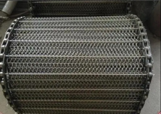 Băng tải lưới dệt di động bằng thép không gỉ 316