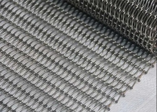 Băng tải dệt cân bằng rửa muối Thép không gỉ 316l