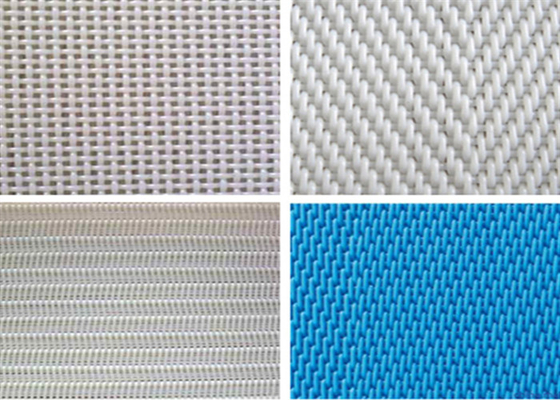 Đai khử nước bùn Polyester trắng xanh 1m-50m Chống mài mòn