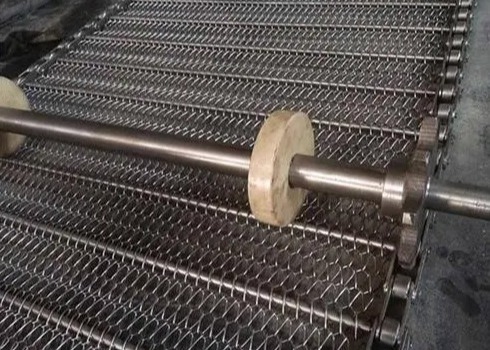 Băng tải lưới sô cô la SS304 316 cho nhà máy bánh mì