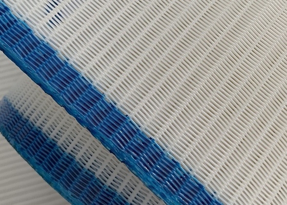 Giấy Polyester Làm máy sấy xoắn ốc Dây đai lưới trắng Vòng nhỏ giữa lớn