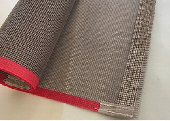 Chiều rộng 30 cm Máy sấy sợi thủy tinh tráng Lưới Băng tải Ptfe Chịu nhiệt