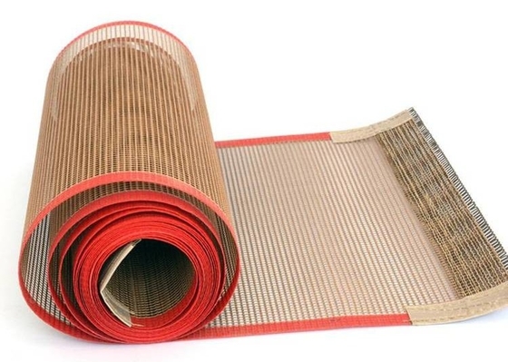 Chống nhiệt sợi thủy tinh lưới Ptfe dây chuyền vận chuyển thông thông khí tốt không dính