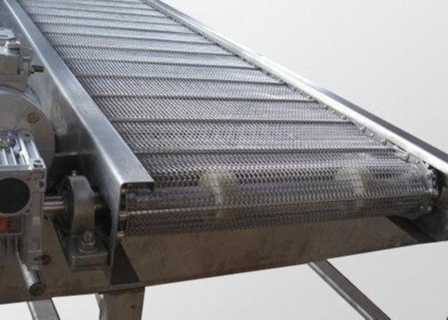 Đai lưới thép không gỉ 304 rộng 1 1,5 2 mét dùng cho vận tải công nghiệp