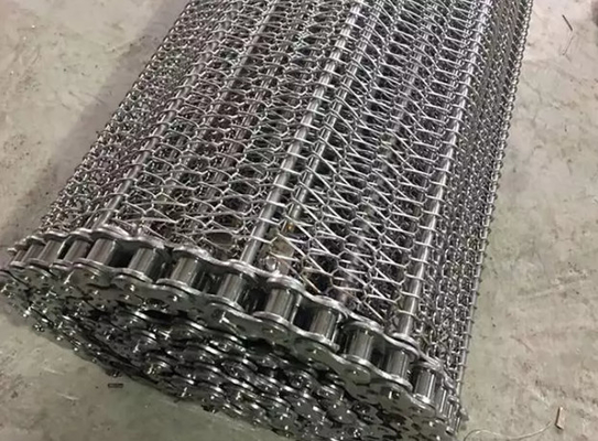 Dây chuyền thép carbon công nghiệp Băng tải lưới chống ăn mòn