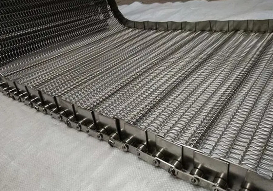 Băng chuyền lưới thực phẩm cấp dây chuyền, băng tải không gỉ để băng tải sản phẩm