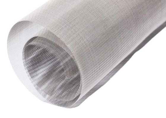 Dây dệt đơn giản 316 thép không gỉ Dây dệt lưới 30 Mesh 15 Micron