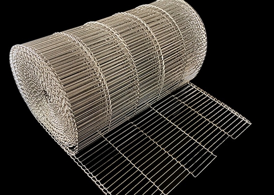 10mm Loop Width Flat Flex Conveyor Belt Để sản xuất sô cô la