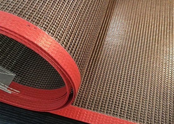 Đai lưới PTFE kháng axit, Băng tải PTFE không dính để sấy khô