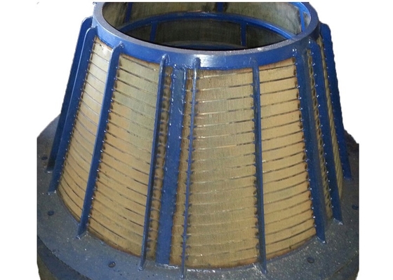 0.25mm 0.5mm khe ly trung tâm Ss 304 than trung tâm giỏ cho xử lý khai thác mỏ