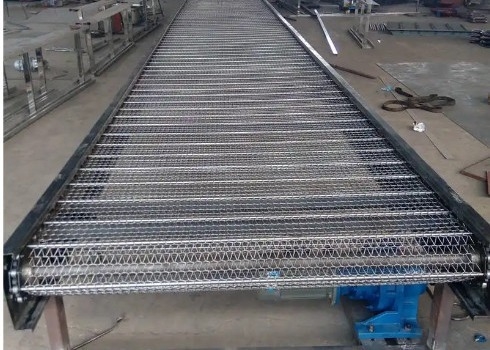 10 20 30 40 50 Lưới xích băng tải bằng thép không gỉ SUS304