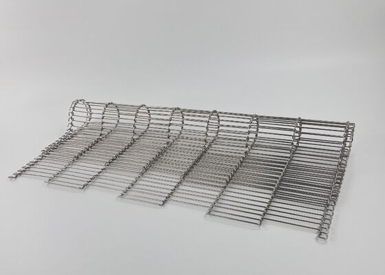 Băng tải lưới thép không gỉ phẳng 304 để nướng bánh mì