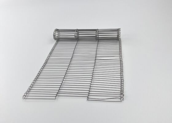 Băng tải lưới thép không gỉ phẳng 316 để chế biến thực phẩm