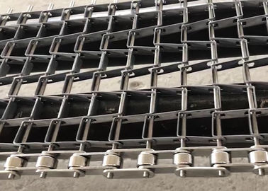 Cấp thực phẩm Băng tải tổ ong Hệ thống sản xuất bánh mì kéo cao