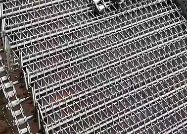 Thép không gỉ Khả năng thẩm thấu không khí tốt Lò nướng bánh mì Đai lưới xoắn ốc