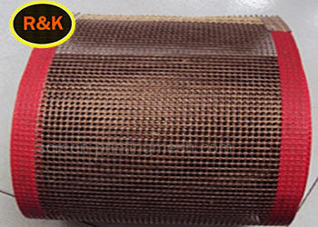 Băng tải PTFE cường độ cao Thông gió tốt Sấy co rút vải