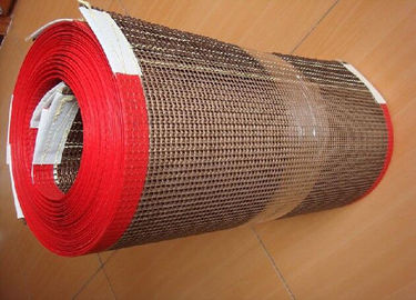 Đai lưới PTFE 10 × 10 Red Edge, Băng tải sợi thủy tinh tráng phủ PTFE