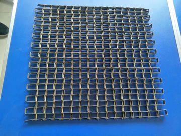 Glavanized Iron Flat Wire Belt Belt Bề mặt mịn cho hệ thống phân loại sản phẩm