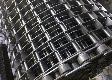 Ngành công nghiệp dược phẩm Băng tải dây phẳng Linh hoạt SUS304 CE / SGS Đã qua