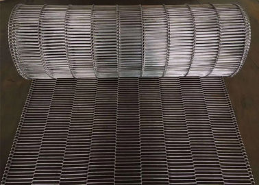 Lò nướng quy trình Tortilla Đai băng tải phẳng Flex không gỉ