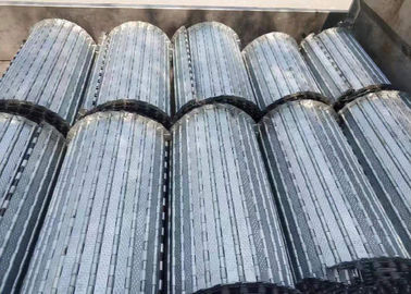 Cấp thực phẩm 304 SS Liên kết băng tải băng cho máy ép trái cây dầu cọ
