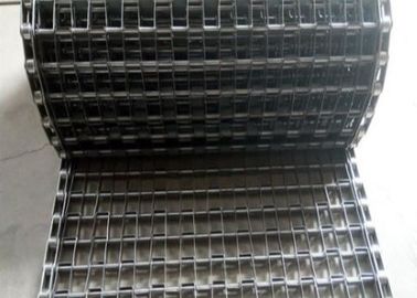 304 thép không gỉ lưới vành đai băng tải phẳng cho lò quá trình Steak