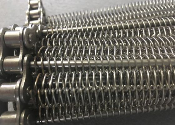 Băng tải lưới thép không gỉ đục lỗ 304/316 tùy chỉnh với tuổi thọ dài