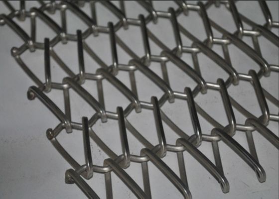 Sấy gỗ 304 Thép không gỉ Cân bằng băng tải dây lưới
