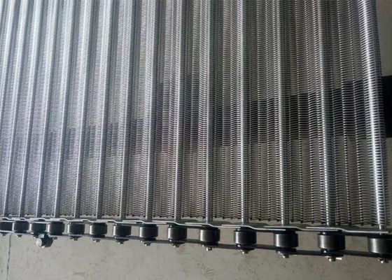 Băng chuyền lưới bền băng tải Vận chuyển thực phẩm lạnh Hỗ trợ tùy chỉnh
