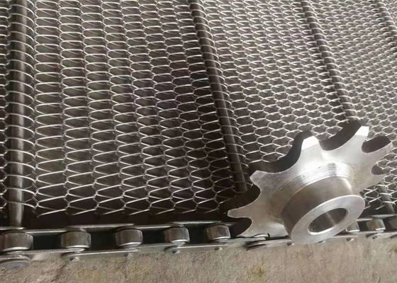 Đai lưới phẳng chuyên nghiệp cho bánh quy thực phẩm nhỏ và đồ ăn nhẹ sô cô la