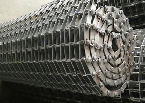 304/316 Ss Dây đai lưới phẳng Băng tải Cấp thực phẩm có thể vận chuyển thực phẩm