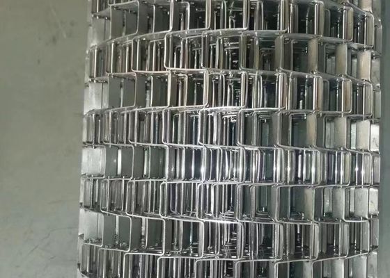 304/201/316 Dây thép không gỉ phẳng dây để truyền tải và sấy khô thực phẩm