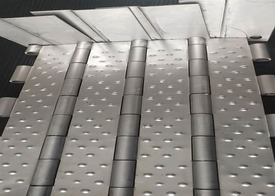Lò chế biến thực phẩm Băng tải tấm 0,8mm SS201
