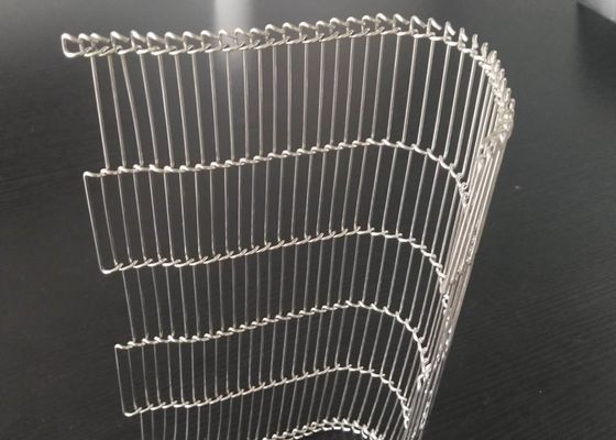 Công nghiệp thực phẩm Ss304 Băng tải Flex phẳng 3mm
