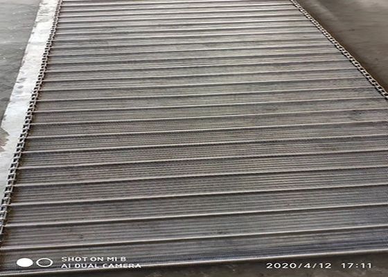 Lò nướng mì ăn liền 304 Thép không gỉ Dây chuyền lưới 2mm