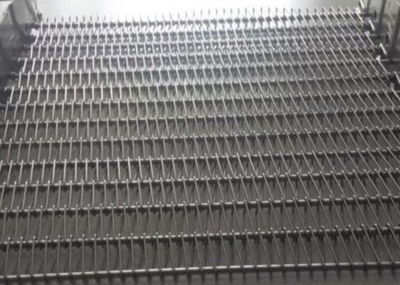 Làm lạnh thực phẩm khô Đai lưới xoắn ốc bằng thép không gỉ 304