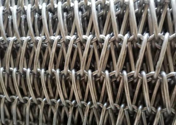Đai băng tải dệt cân bằng Glass Firing SUS304