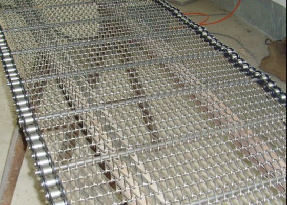 Dây chuyền băng tải dây chuyền dệt bằng thép không gỉ 304