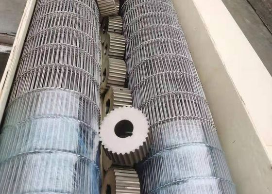 Chiều rộng 50cm Chips chiên Nướng phẳng Dây đai Flex Thép không gỉ 316l