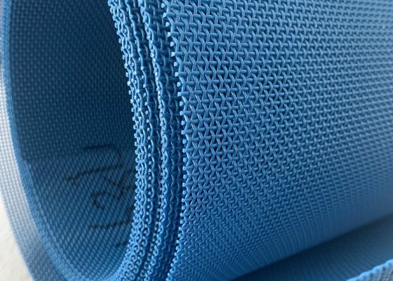 3 * 3mm Sấy khô thực phẩm lỗ vuông Polyester Đai khử nước bùn