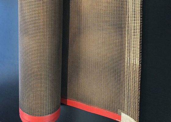 Sấy khô thức ăn cho vật nuôi Dây băng tải  không dính lỗ 4 * 4mm