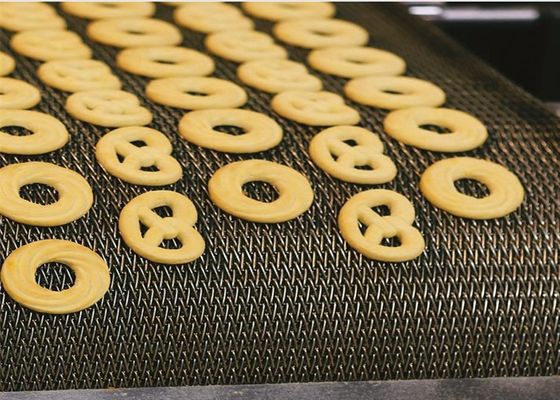 Băng tải xương cá SUS304 tải nặng cho lò nướng bánh quy
