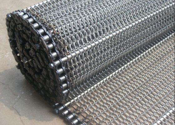 Băng tải chuỗi lưới chịu nhiệt độ cao Thép không gỉ 316